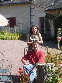 Patricia et Gilles des gites de la chouanniere