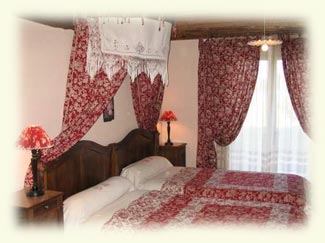 2 bedden in de kamer Ligerienne